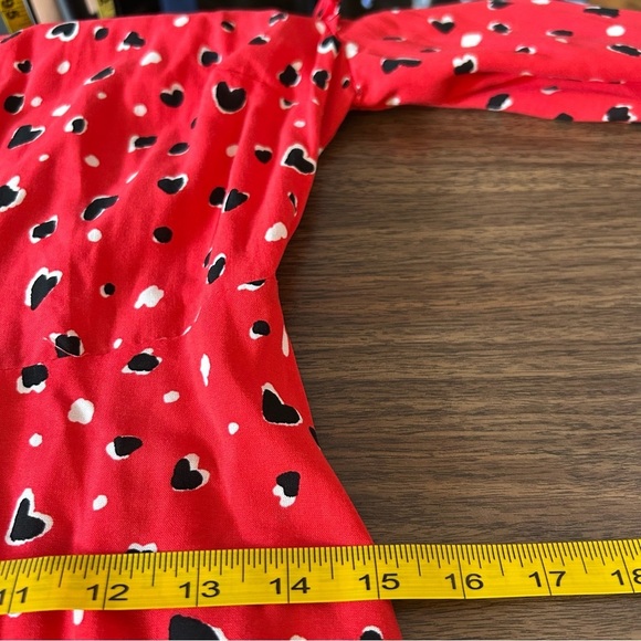❤️ NEW LOOK Red Leopard Print Wrap Dress 4 - Picture 10 of 13